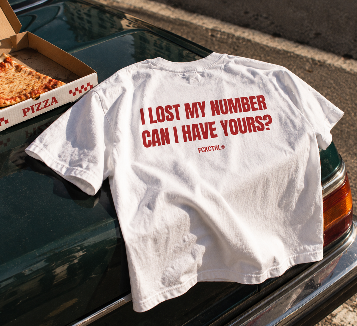 FCKCRTL I LOST MY NUMBER editorial photo